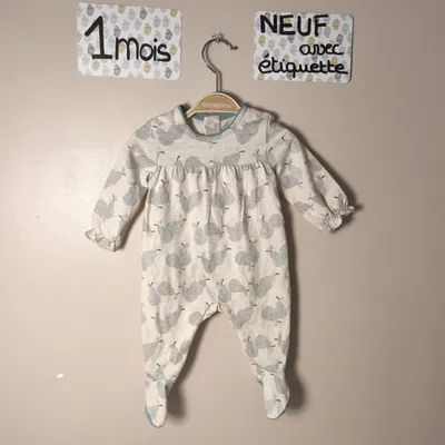 Pyjama obaïbi taille 1 mois 